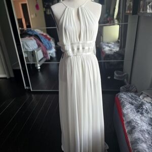 Fashion Nova Ivory Maxi Dress